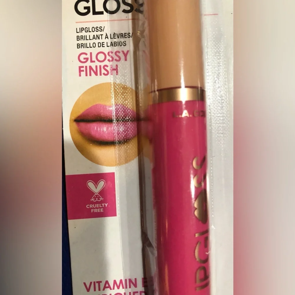 3pack assorted moisturizing vitamin E enriched‎ glossy finish lip glosses new